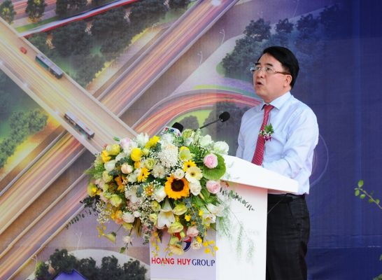 Phó Chủ tịch UBND thành phố Lê Khắc Nam đánh giá, Công trình khi hoàn thành sẽ tạo điểm nhấn và góp phần thay đổi diện mạo đô thị tại khu vực.​​​​​​
